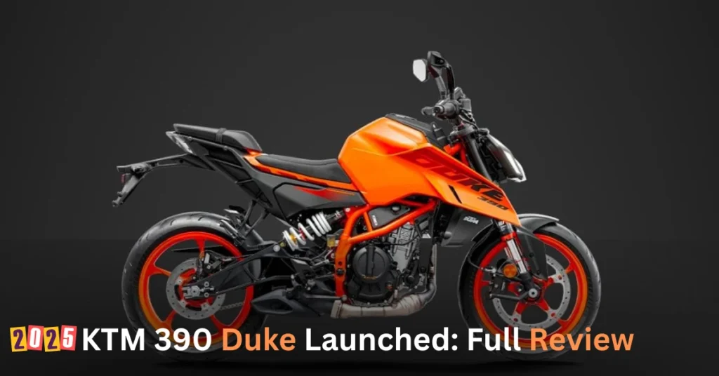 2025 KTM 390 Duke Launched