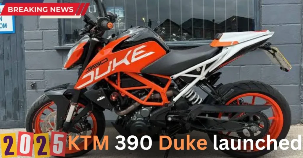 2025 KTM 390 Duke