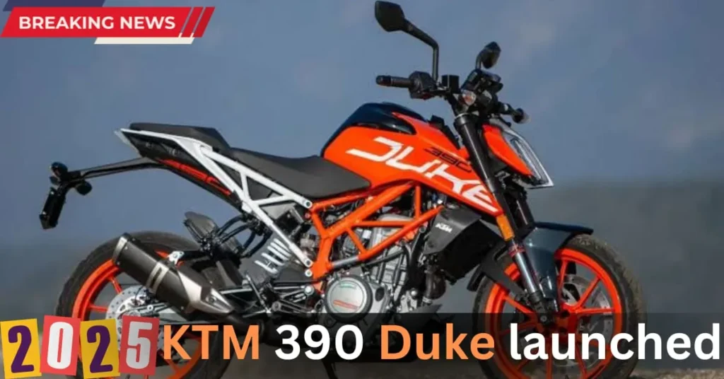 2025 KTM 390 Duke
