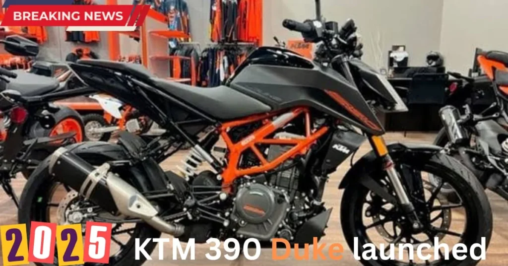 2025 KTM 390 Duke