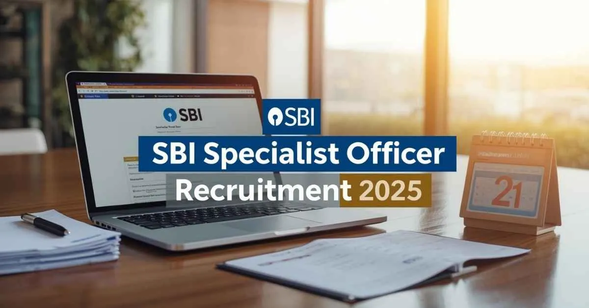 SBI स्पेशलिस्ट ऑफिसर भर्ती 2025: 122 मैनेजर पदों पर ऑनलाइन आवेदन शुरू